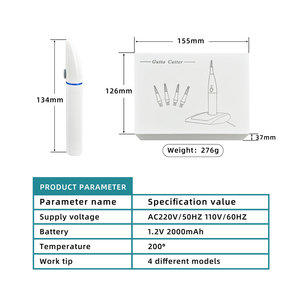 قلم علاج قناة الجذر الكهربائي FSDNM مع 4 رؤوس، قاطع الغوتا بيرشا، طراز JYD-868 من الفئة الثانية - Product Image 3