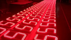 <strong>LED</strong> Digital <strong>Display</strong> <strong>7</strong>-<strong>segment</strong> <strong>Module</strong> Temperature Screen Refueling Standing Column Brand <strong>LED</strong> Oil Price Tag Single Red - Product Image 6
