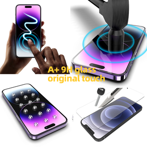 Cep telefonu aksesuarları 3d cam temperli ekran koruyucu ile kolay kurulum aracı iphone X xs max xr 6 6 s 7 8 artı - Product Image 4