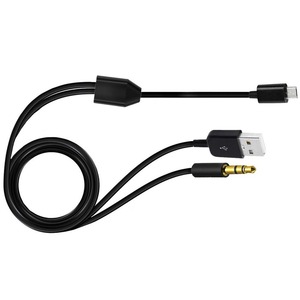 2 in 1 Mini Micro <strong>USB</strong> to <strong>USB</strong> <strong>3.5mm</strong> Aux Standard Audio Jack Connection Cable for Samsung I9300 I9220 - Product Image 3