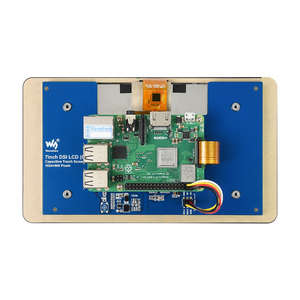 Schermo d'onda Raspberry Pi 7 pollici IPS Touch Screen capacitivo I2C Touch/DSI porta Display a basso consumo energetico/comunicazione DSI