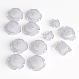 eXtremeRate New Hope สีเทาและใสเปลี่ยนชุดปุ่มจับซ้ายขวาแบบกําหนดเองสําหรับสวิตช์ Nintendo - Product Image 3
