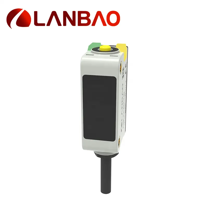 Lanbao Ip67 פלסטיק כיכר צורת 100cm מרחק חישה 12v Npn Pnp הפוטואלקטרי Tof חיישן