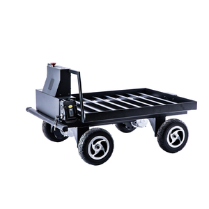 Foxtech FOLO-4WD 200KG yük uzaktan kumanda dört tekerlek Anti çarpışma kargo arabası otomatik insan aşağıdaki sepeti Robot - Product Image 3