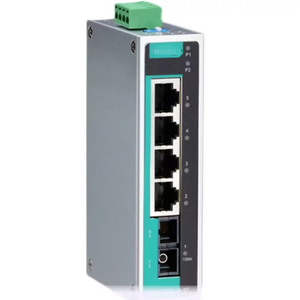IoLogik E1210 Managed Network Switch 100 Mbit/s POE Stapelbarer SNMP QoS VLAN SFP-Glasfaser anschluss 1 Jahr Garantie - Product Image 1