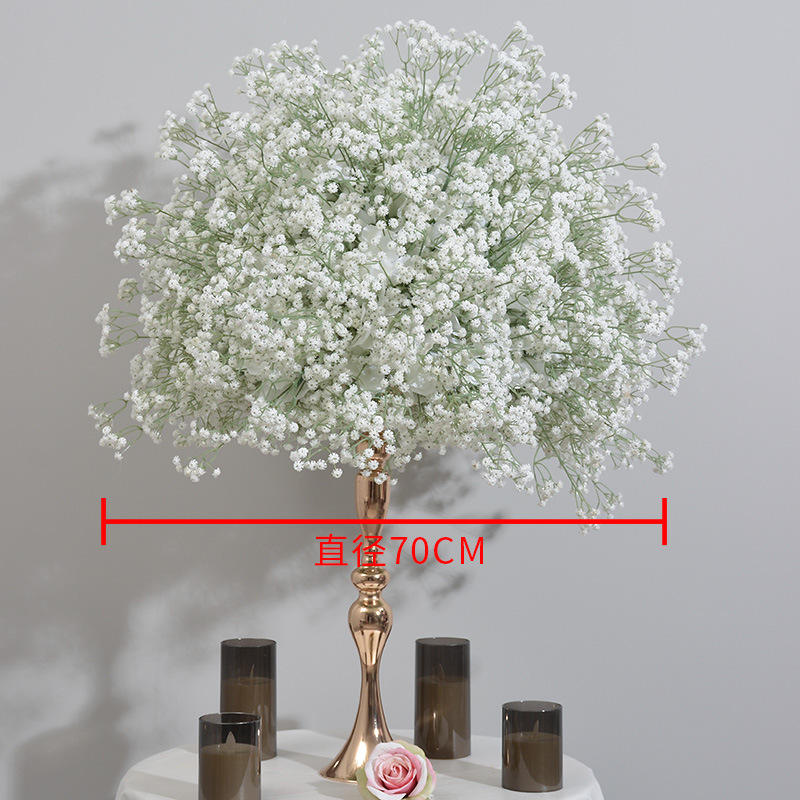 70cm soft rubber babys breath flower ball