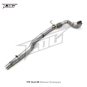 ท่อเทอร์โบชาร์จสำหรับ8R กอล์ฟ VW 2019-2022กีฬา Catalytic Converter downpipe พร้อมหัวป้องกันความร้อน - Product Image 3
