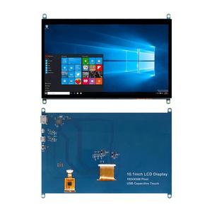 HZWDONE ahududu Pi ekran 10.1 "dokunmatik ekran ahududu Pi için düzeltme deliği ile 1024x600 taşınabilir monitör 5/4/3B/B + Win11/10/8 - Product Image 2