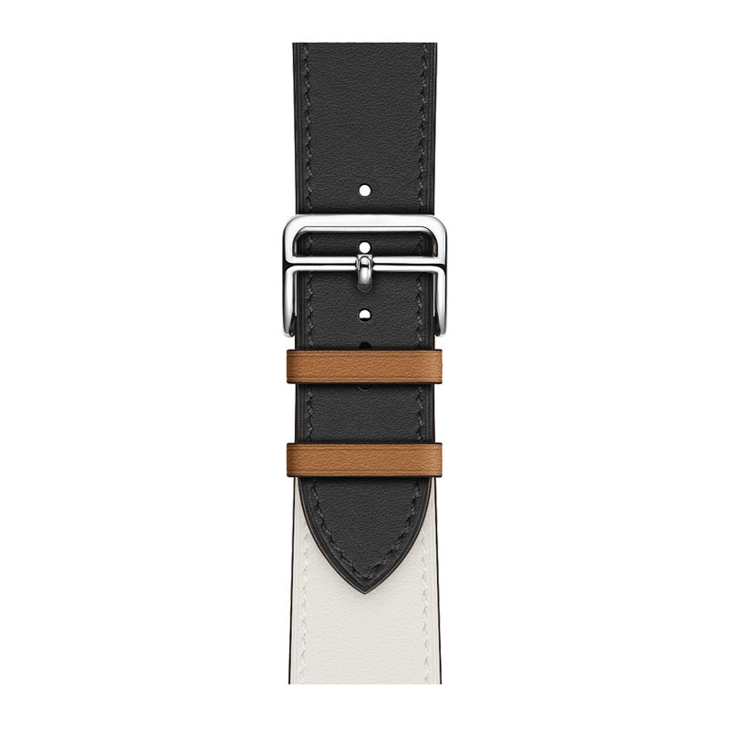 black and beige
