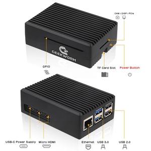 <strong>Raspberry</strong> <strong>Pi</strong> 5 <strong>Case</strong> Heavy-duty Aluminum Passive Cooling <strong>Case</strong> Shell Enclosure for <strong>Pi</strong> 5 - Product Image 2