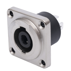 Loudspeaker Connectors Chassis Panel Mount Connector <strong>Speaker</strong> Terminal Compliant with NL4MP 4 Pole for Amplifier Mixer <strong>Speaker</strong>