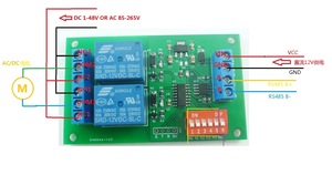 MODBUS RTU e al doppio comando ingresso RS485 relè porta seriale telecomando interruttore di controllo industriale PLC - Product Image 5