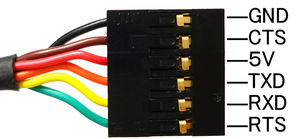 FT232RL Chip USB a 3.3v TTL UART convertitore seriale filo terminale spogliato connettore programma di Download del cavo Flash TTL-232R-3V3 - Product Image 6