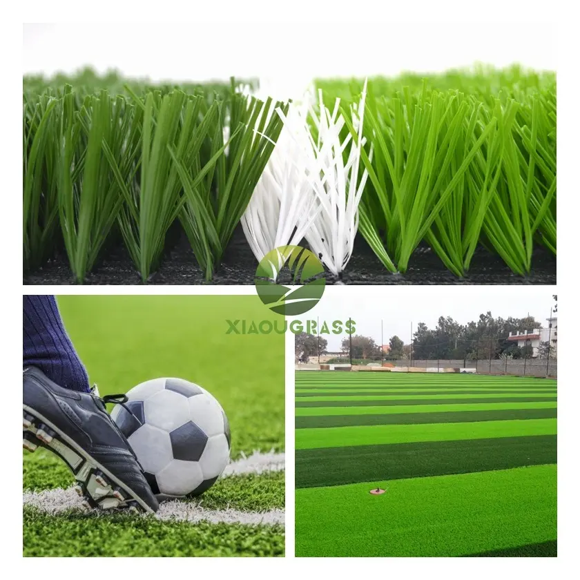FIFA-Qualität 50 mm Kunstfußball-Turf Indoor- und Outdoor-Fußballfelder Synthetischer Rasen