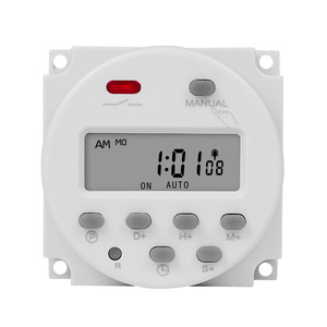 CN101S 220V 24V timer switch time controller ciclo automatico temporizzazione interruttore intervallo di controllo di almeno 1 secondo - Product Image 3