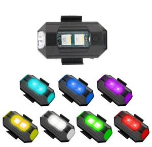 ไฟเตือน LED มอเตอร์ไซค์7สี, อุปกรณ์เสริมรถยนต์ขนาดเล็กอเนกประสงค์พร้อมพอร์ต USB - Product Image 2