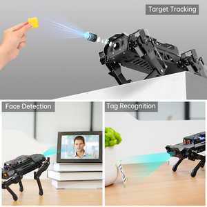 Робот Ros PuppyPi Pro Bionic, собака-робот с лидаром для слэма, построения карты и навигации, поддержка симуляции беседки