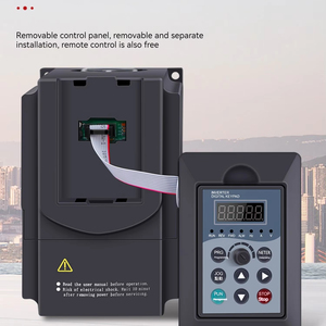 Unidad de frecuencia variable trifásica 380V monofásico 220V/1,5/2,2/5,5/7,5 kW 11kw motor bomba de agua controlador de velocidad - Product Image 3