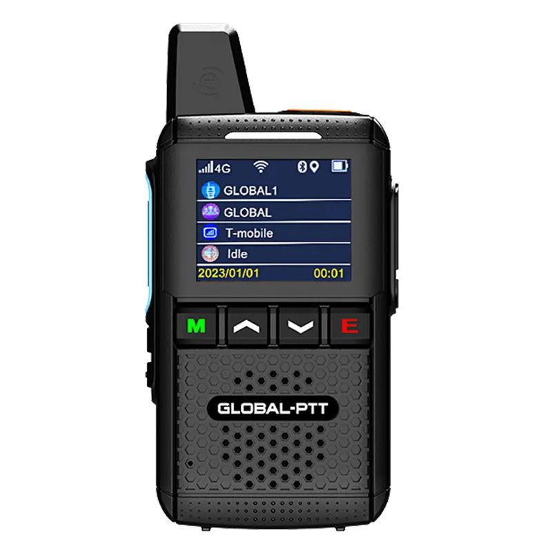 MX2 Global-ptt PoC Radio Android 4G LTE GPS Bluetooth WiFi Radio bidireccional Walkie talkie Intercomunicador Inalámbrico Comunicación de largo alcance