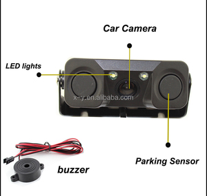 3 in 1 Video Parking <strong>Sensor</strong> radar Detector Car <strong>Reverse</strong> Rear View Camera With Night Light <strong>Wireless</strong> Transmitter and Receiver - Product Image 5