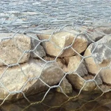 Cina fabbricazione fornitura certificazione gabbione recinzione di pietra/cestello gabbia di pietra recinzione con buon prezzo