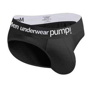 Temu New <strong>Men's</strong> Low Waist Slim Fit MP5589 Knitted Fabric Mesh Splicing Stereo U Convex Large Pocket - Product Image 6