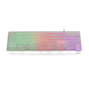 Tastiera per Laptop cablata luminosa personalizzazione della tastiera a 104 tasti OEM X02 carattere Usb Desktop Laptop Notebook Teclado Notebook RGB - Product Image 3