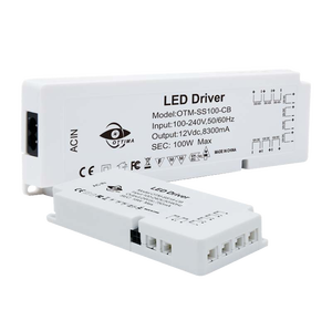 源工厂OEM ODM led灯条led驱动器恒压18-100w 12v 24v驱动器led - Product Image 1