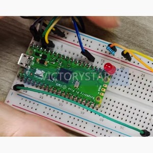 Compatible with <strong>Raspberry</strong> <strong>Pi</strong> PICO RP2040 development board kit microPython programmingCompatible with <strong>Raspberry</strong> <strong>Pi</strong> Pico Basic St
