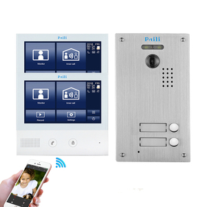 Smart Video Intercom WiFi 7-Zoll-Monitor mit Türklingel kamera Kabel gebundene Video-Tür sprechanlage für Villa Wohnung - Product Image 1