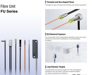 ToughFlex KEYENCE FU-35FZ Fiber Optic <strong>Sensor</strong> for Repeated Bending Robotic <strong>Applications</strong> - Product Image 5