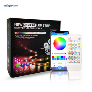 Цифровой прибор приемно-RGBW Светодиодная лента RGB с регулируемой яркостью CCT 60 светодиодов/m 12v SMD5050 + 3838 лампы постоянного тока чип APP управление теплый чистый холодный белый - Product Image 3