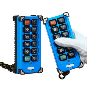 F21-E2B-8 di alta qualità Wireless industriale telecomando 12V facile funzionamento codice fisso per paranco frequenza 433MHz 36V - Product Image 1