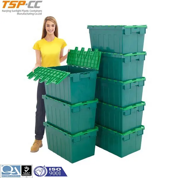 Plastic Moving Containers, Opvouwbare Containers, Stapelen Containers