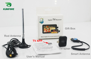 Micro USB Digital DVB-T DVB-T2 TV Tuner Receiver Tv Converter for <strong>Android</strong> Phone and Pad DVB-T2S Digital Tv Box