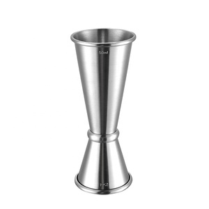 ที่กำหนดเองญี่ปุ่นพรีเมี่ยม304สแตนเลส Jigger ค็อกเทลคู่ Jigger ที่มีหลายทางเลือกวัดภายใน - Product Image 2