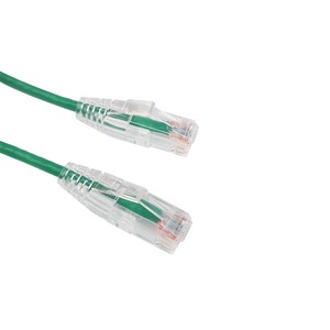 Ultra ince CAT6 Ethernet ara kablosu çıplak bakır 2021 26AWG RJ45 UTP Cat6 saf PVC özelleştirilmiş gri telekomünikasyon kedi 6 Cat8 - Product Image 3