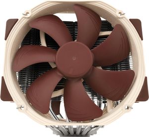 Noctua NH-D15 Premium <span class=keywords><strong>CPU</strong></span> Silent Luftgekühlter Kühler Super charged Dual Tower Kühlung mit 2x NF-A15 PWM 140mm Lüfter für <span class=keywords><strong>Desktop</strong></span>