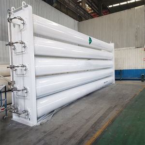 Gaz depolama için Ce sıkıştırılmış gaz CNG tankı tipi 4 doğal gaz CNG tüp paket konteyner - Product Image 5