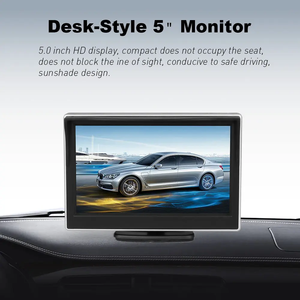 Auto Electronics 5,0 "Monitor de coche 2 Video-In Desk Style Car Display - Product Image 2