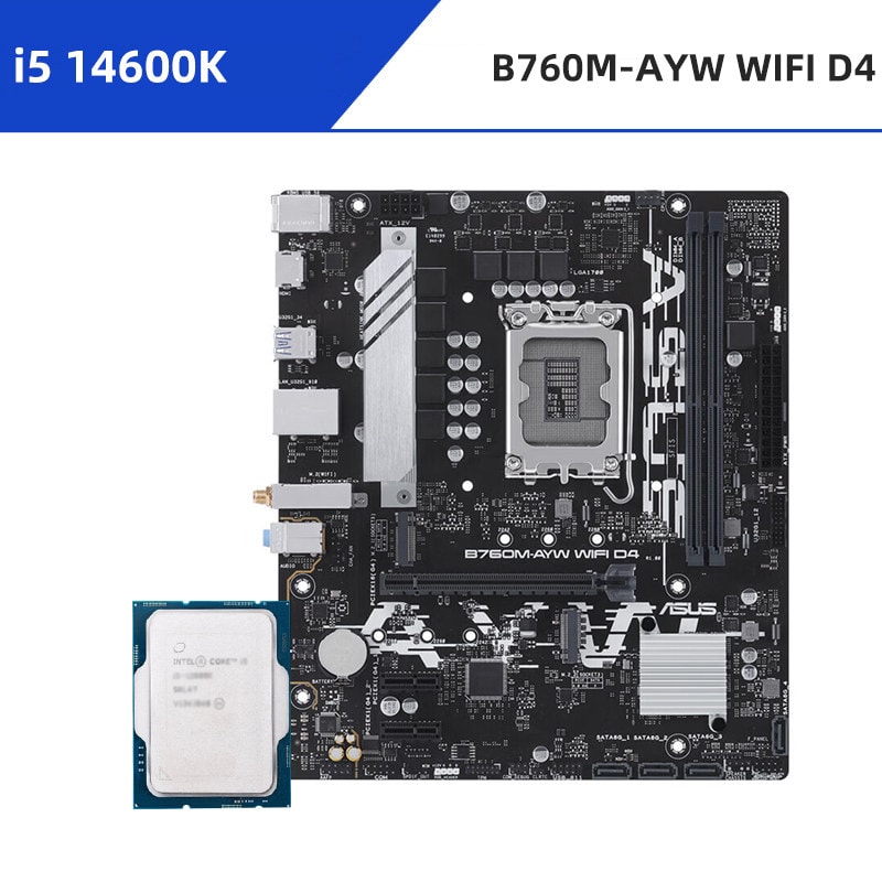 I5 14600K + ASUS B760M-AYW WIFI D4