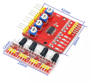 4-Wege-Infrarot-Tracking/Tracking-Modul Leitungs patrouillen modul Hindernis vermeidung/Auto/Roboters ensor Roboter Modul-Kit