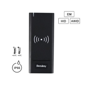 Popolare lettore di schede 125KHz EM H AWID Wiegand lettore 26 bit 9-18V per il sistema di controllo accessi - Product Image 1