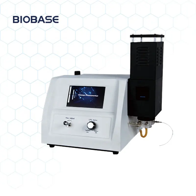Biobase fotometria fotoelétrica da china, fotomedidor da chama do espectro ótico para uso em laboratório