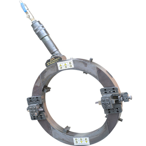 电动管道切断机管道坡口机对天然气管道进行冷切加工 - Product Image 1