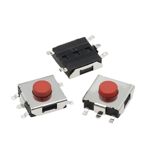 6x6mm SMD Red Button Schalter 5 Pins Touch Key PCB SMT Mount Tactile Push Button Schalter für Toy Control - Product Image 4