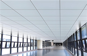 Giảm tiếng ồn trắng đục nhôm bảng điều chỉnh kim loại giả Treo Nhôm Trần - Product Image 2