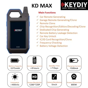 Generar control remoto para automóvil 96bit ID48 Chip transpondedor Dispositivo de desbloqueo inteligente BT WIFI Mejor que KDX2 KEYDIY KD Max Key Programmer - Product Image 4