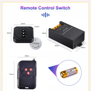 GLC kablosuz uzaktan kumanda anahtarı 24v yukarı ve aşağı 12v ileri geri Motor için uzaktan kumandalı anahtar lineer aktüatör denetleyici anahtarı - Product Image 6