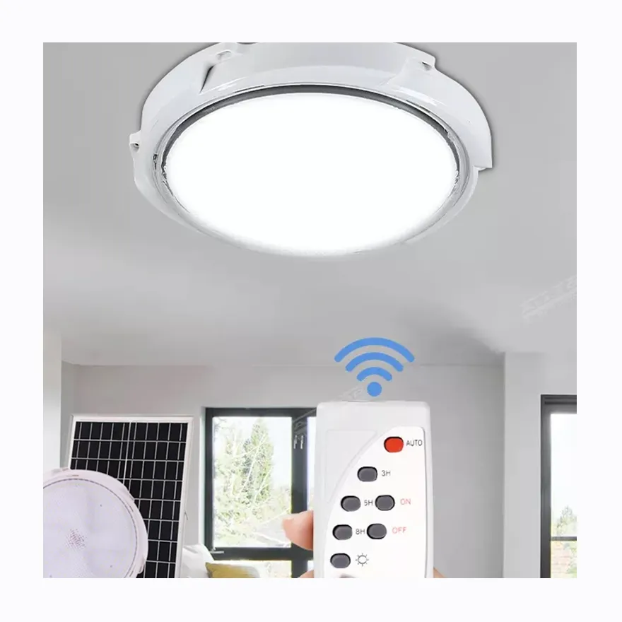 Nieuwe Plafondfabriek Direct Met Afstandsbediening Voor Indoor Solar Light Home House Lamp